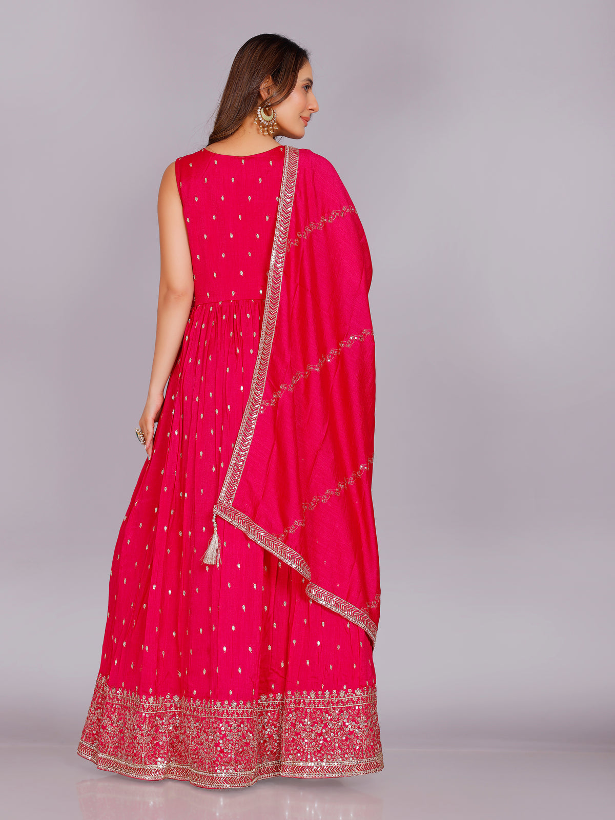 Aashika Georgette Flair Suit