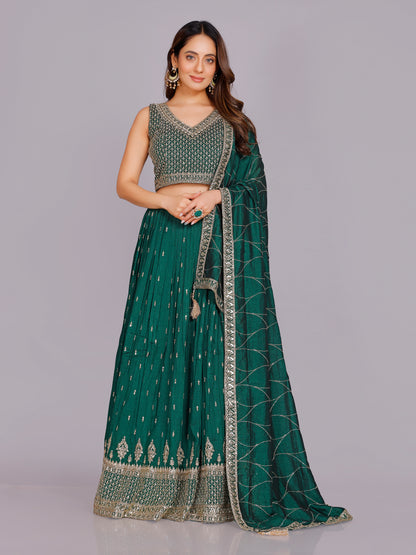 Aavani Silk Chaniya Lehenga