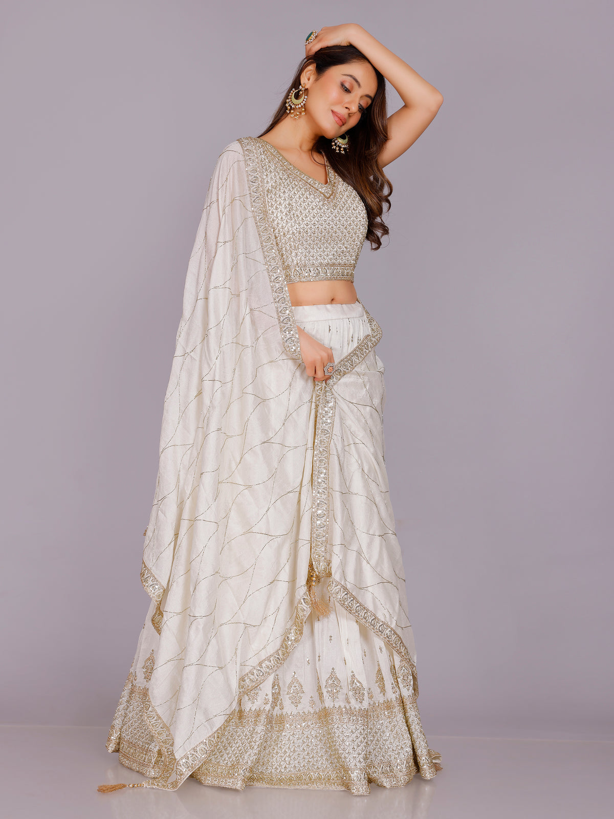 Aavani Silk Chaniya Lehenga