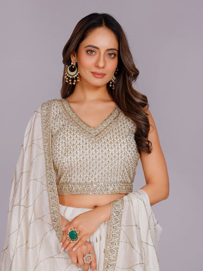 Aavani Silk Chaniya Lehenga