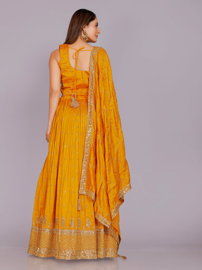 Aavani Silk Chaniya Lehenga