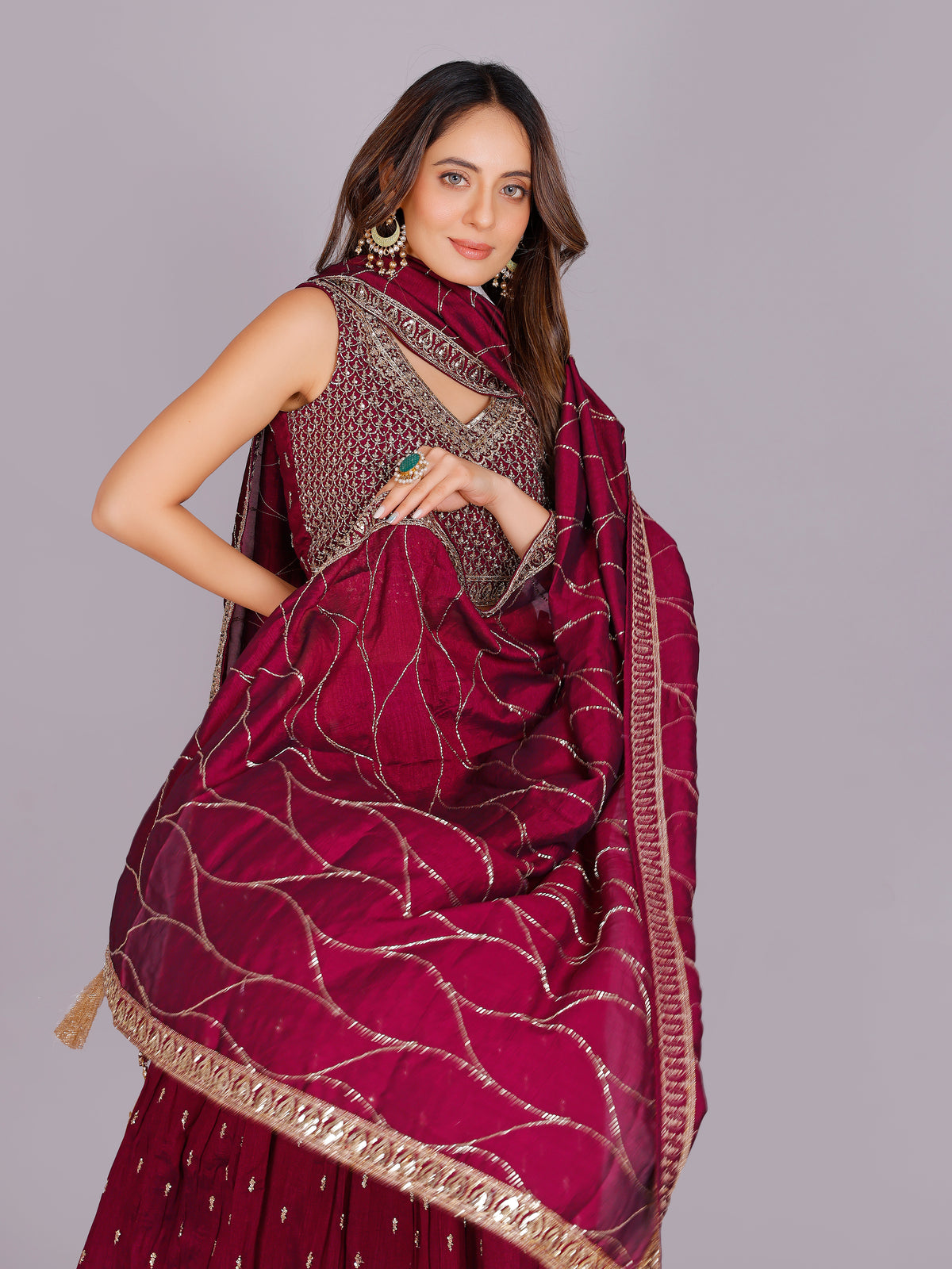 Aavani Silk Chaniya Lehenga