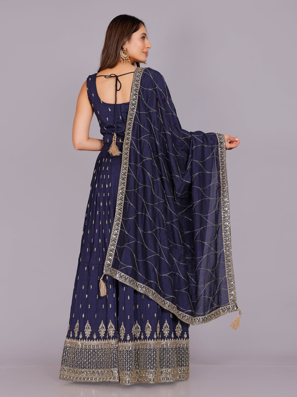 Aavani Silk Chaniya Lehenga