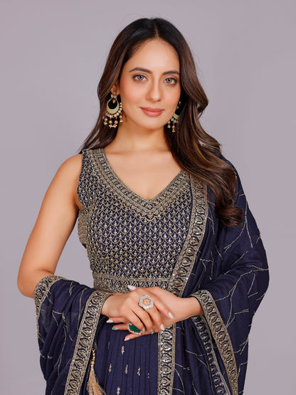 Aavani Silk Chaniya Lehenga