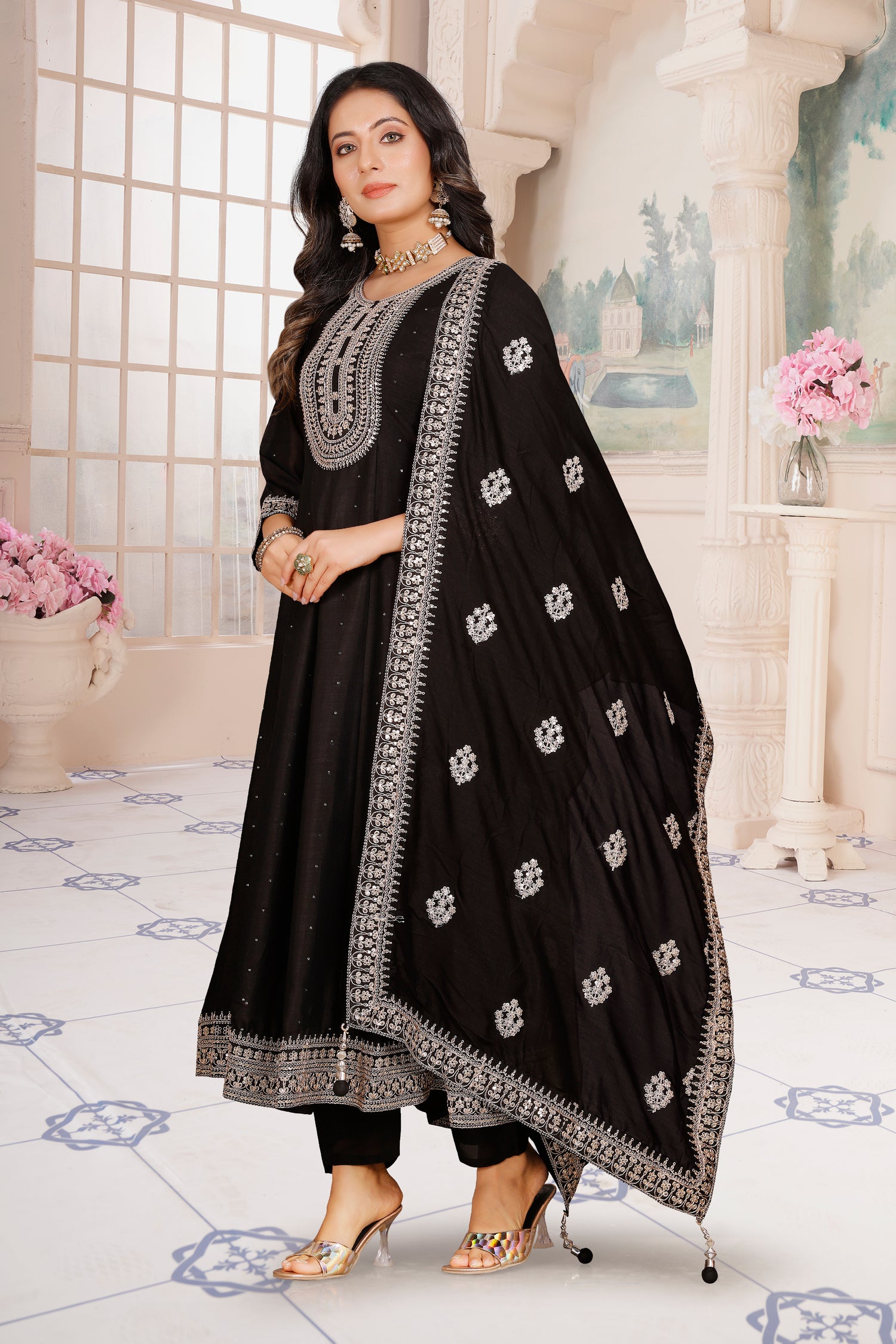 Deeva Flair Kamiz &amp; Pant - Roop Darshan