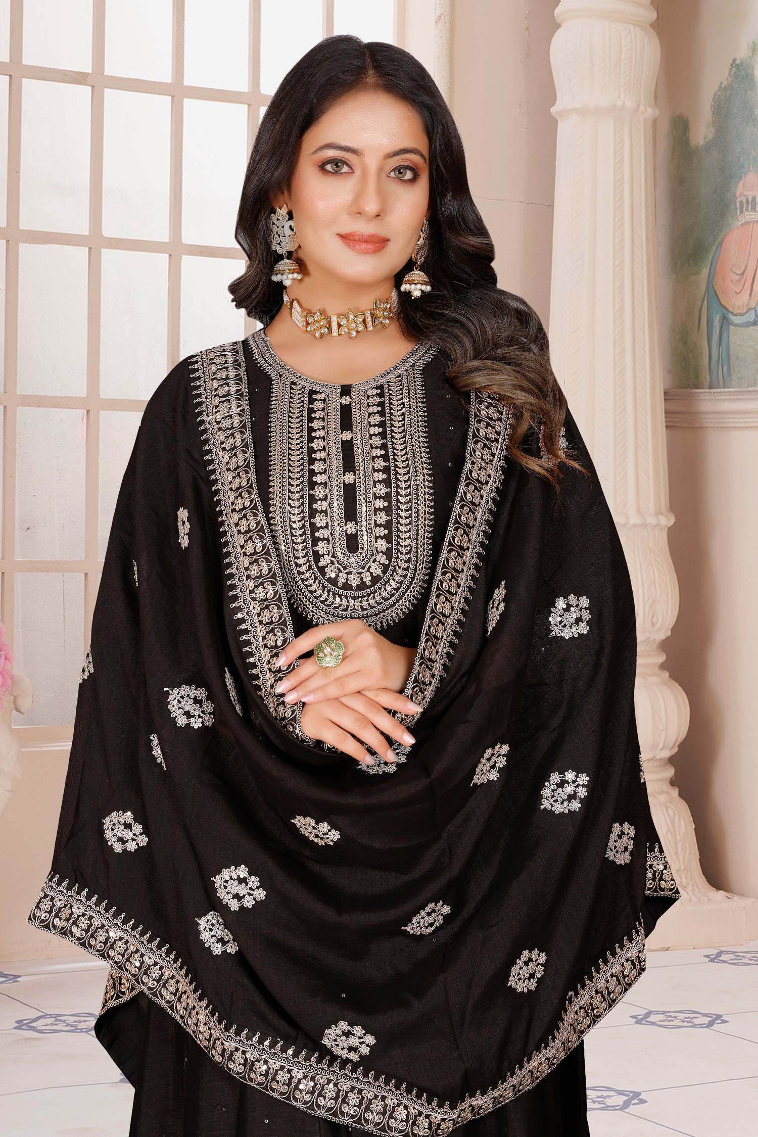 Deeva Flair Kamiz &amp; Pant - Roop Darshan