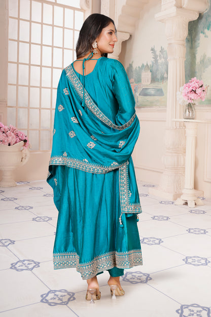 Deeva Flair Kamiz &amp; Pant - Roop Darshan