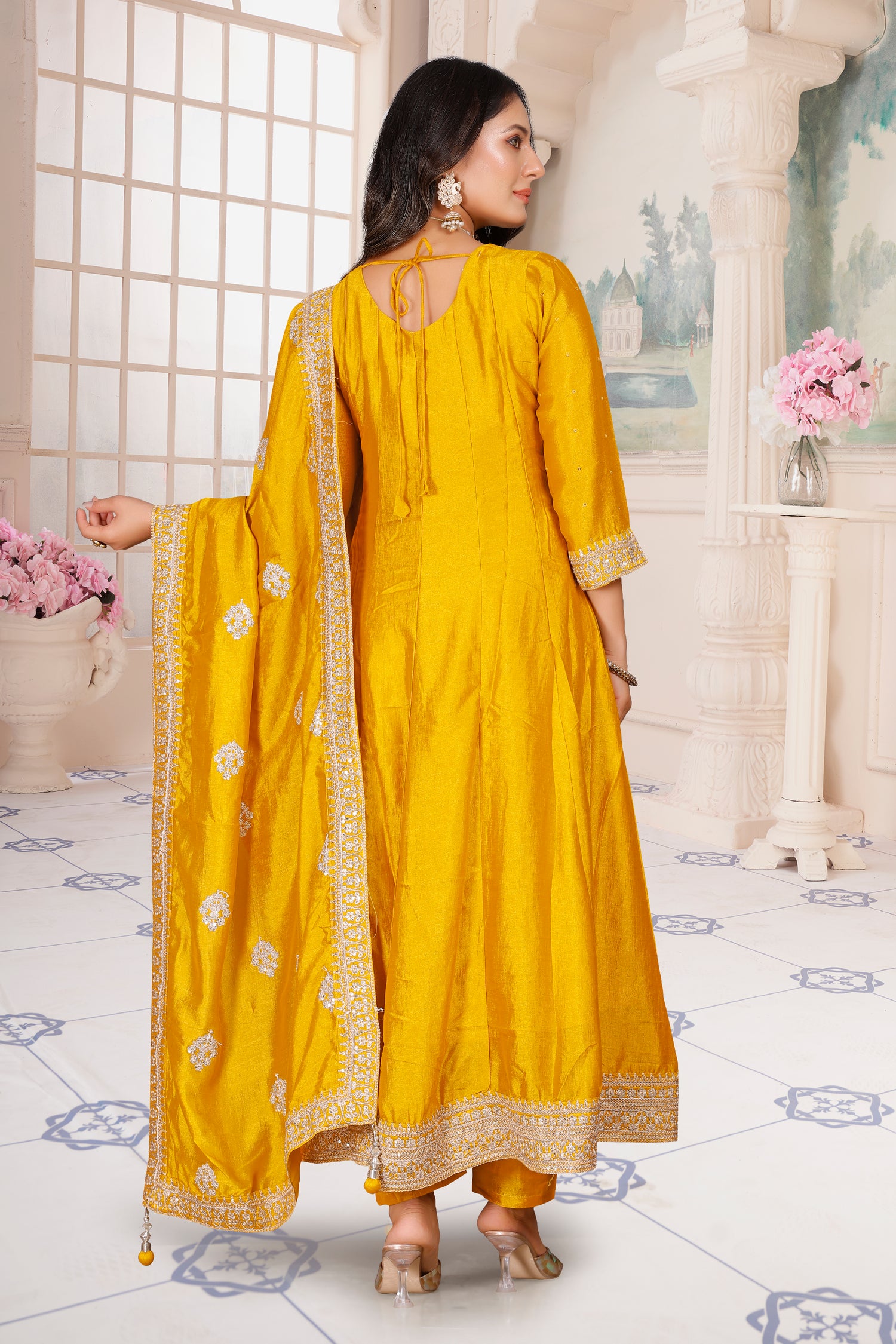 Deeva Flair Kamiz &amp; Pant - Roop Darshan