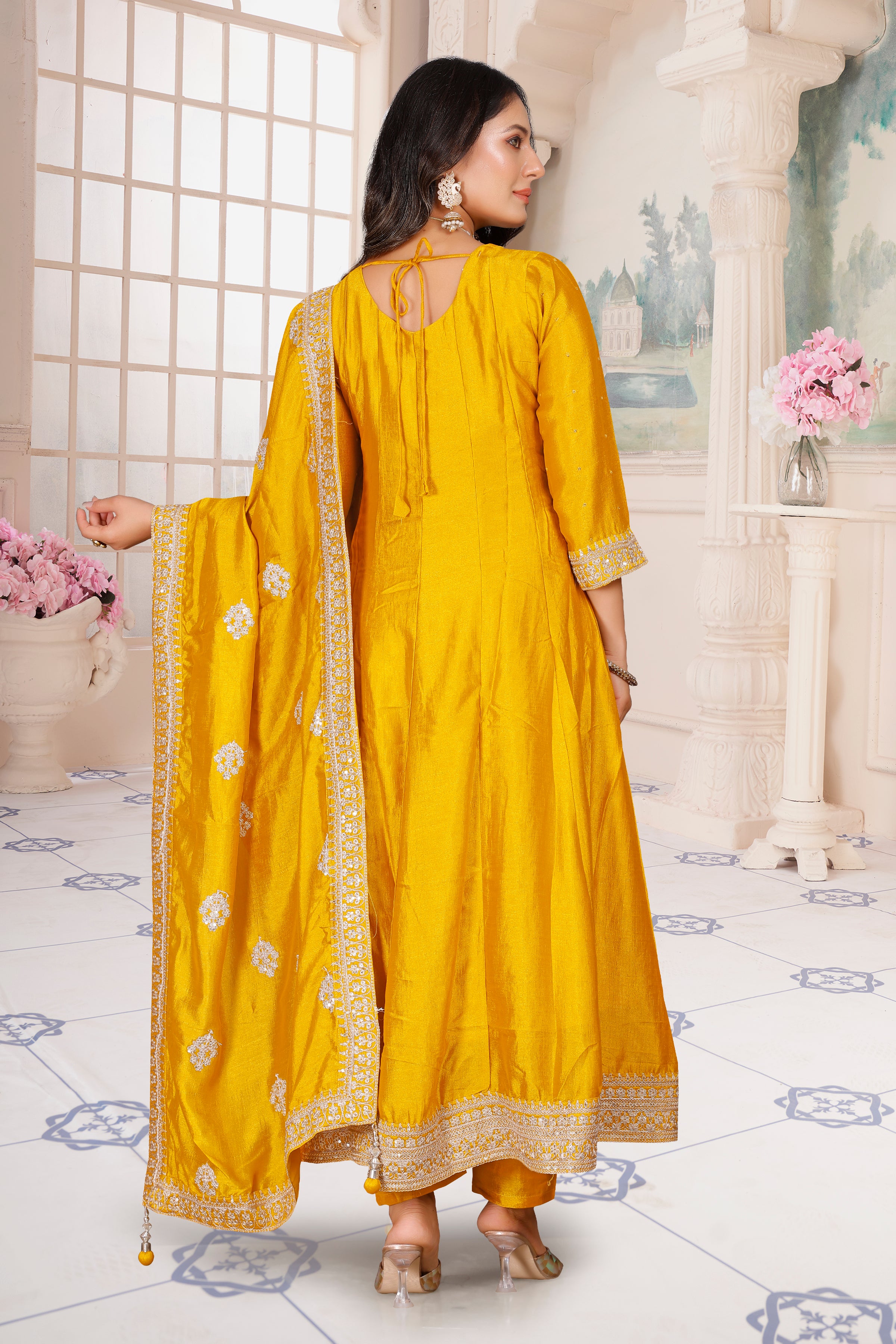 Deeva Flair Kamiz &amp; Pant - Roop Darshan