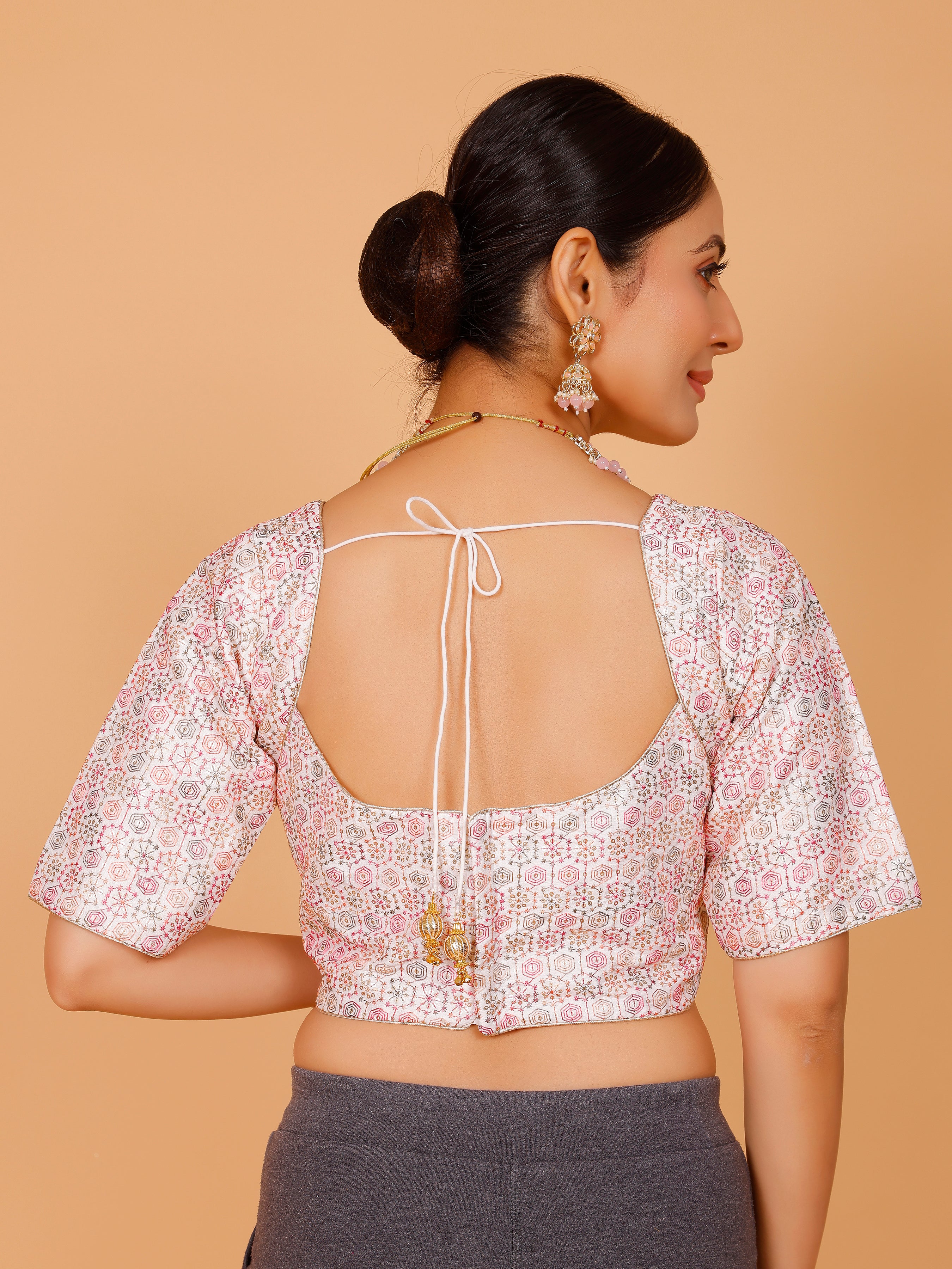 Ladies Silk Blouse - Roop Darshan