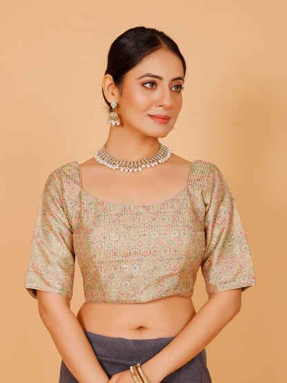Ladies Silk Blouse - Roop Darshan