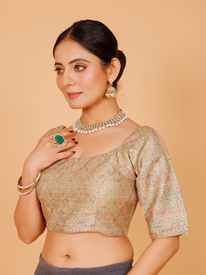 Ladies Silk Blouse - Roop Darshan