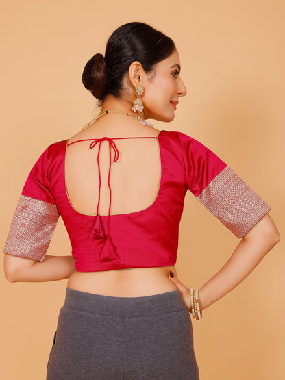Silk Zari Work Blouse