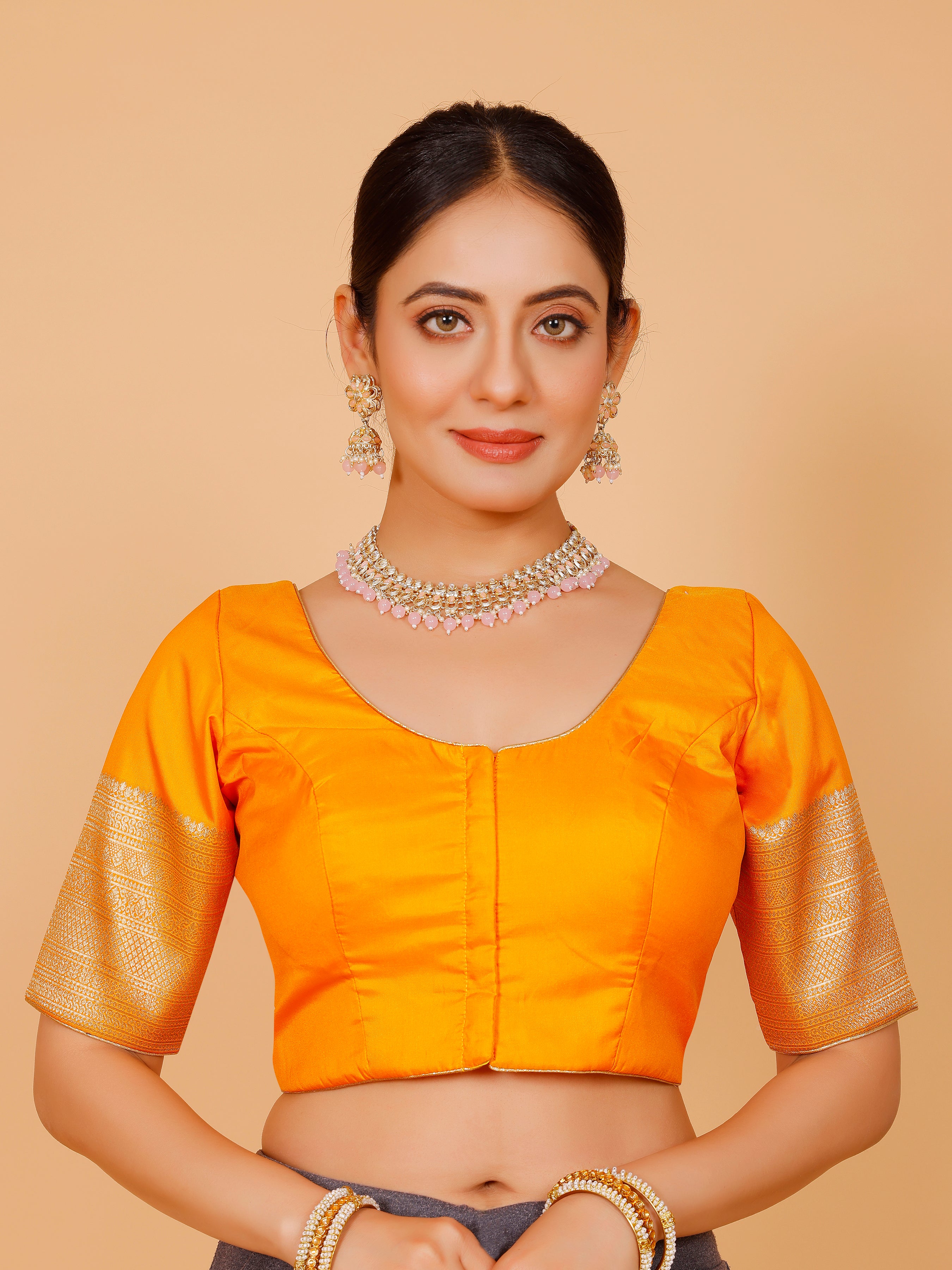Silk Zari Work Blouse
