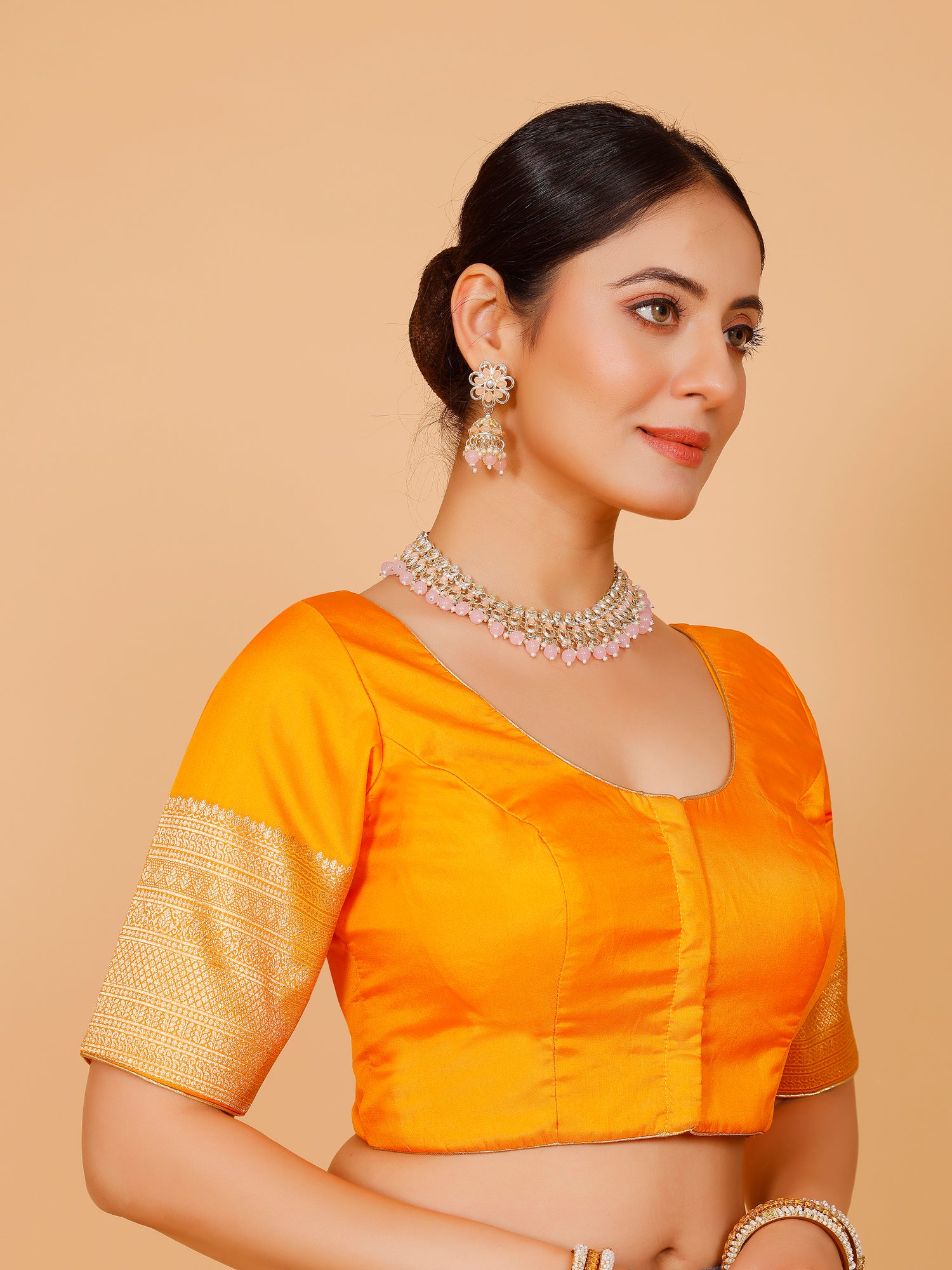 Silk Zari Work Blouse