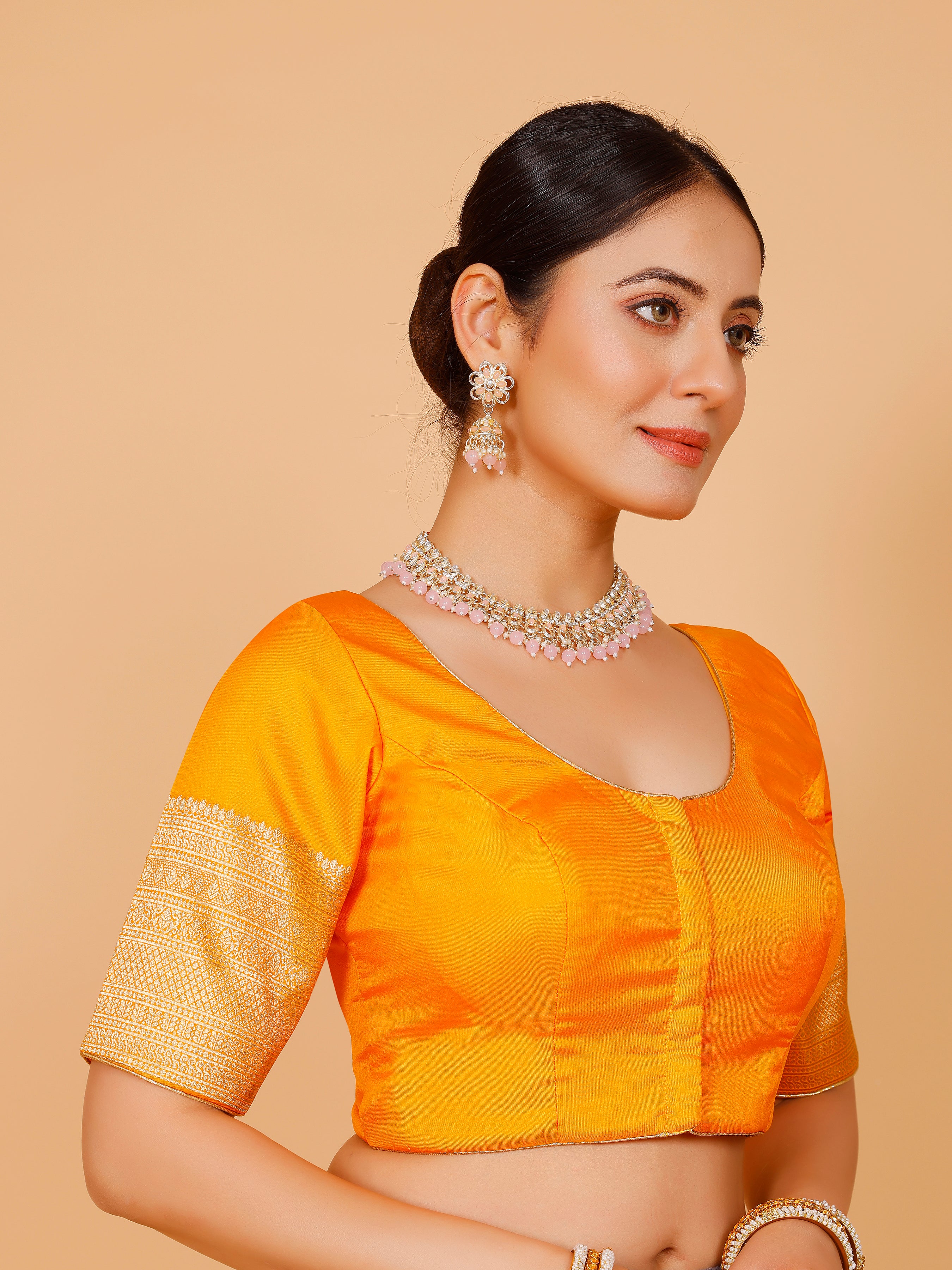 Silk Zari Work Blouse