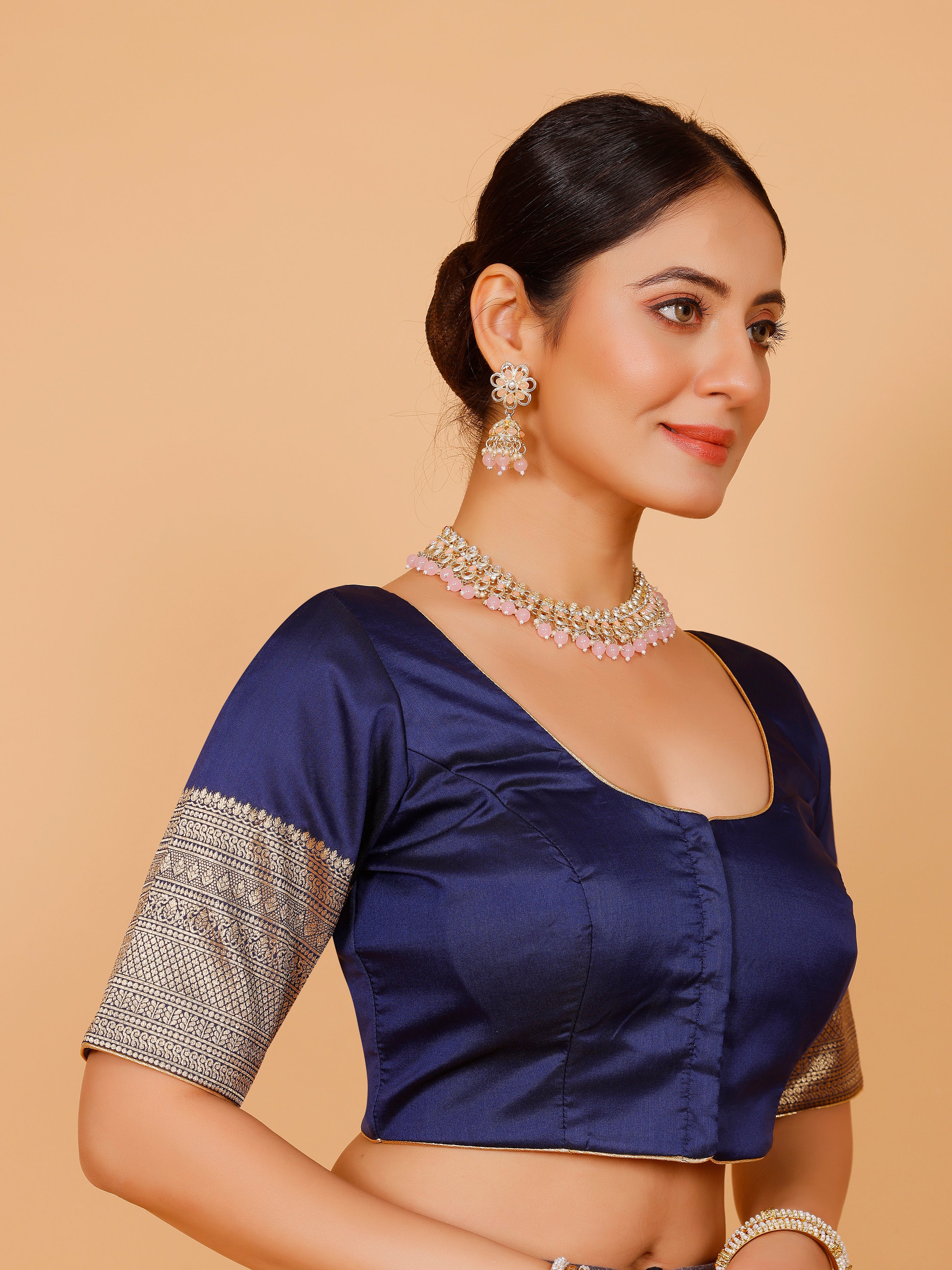 Silk Zari Work Blouse