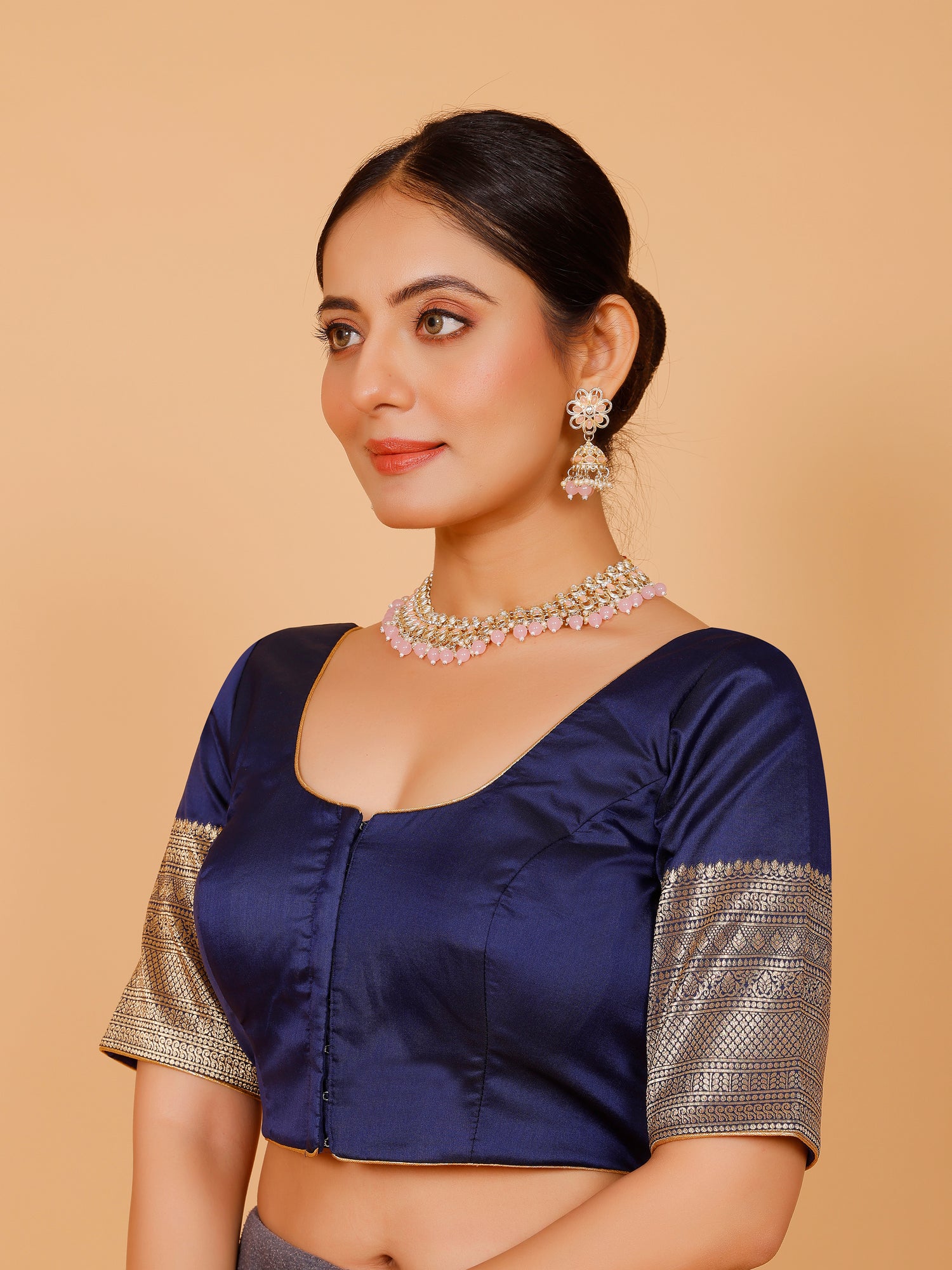 Silk Zari Work Blouse