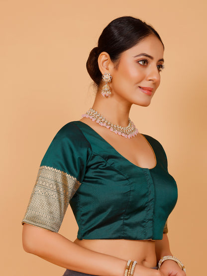 Silk Zari Work Blouse