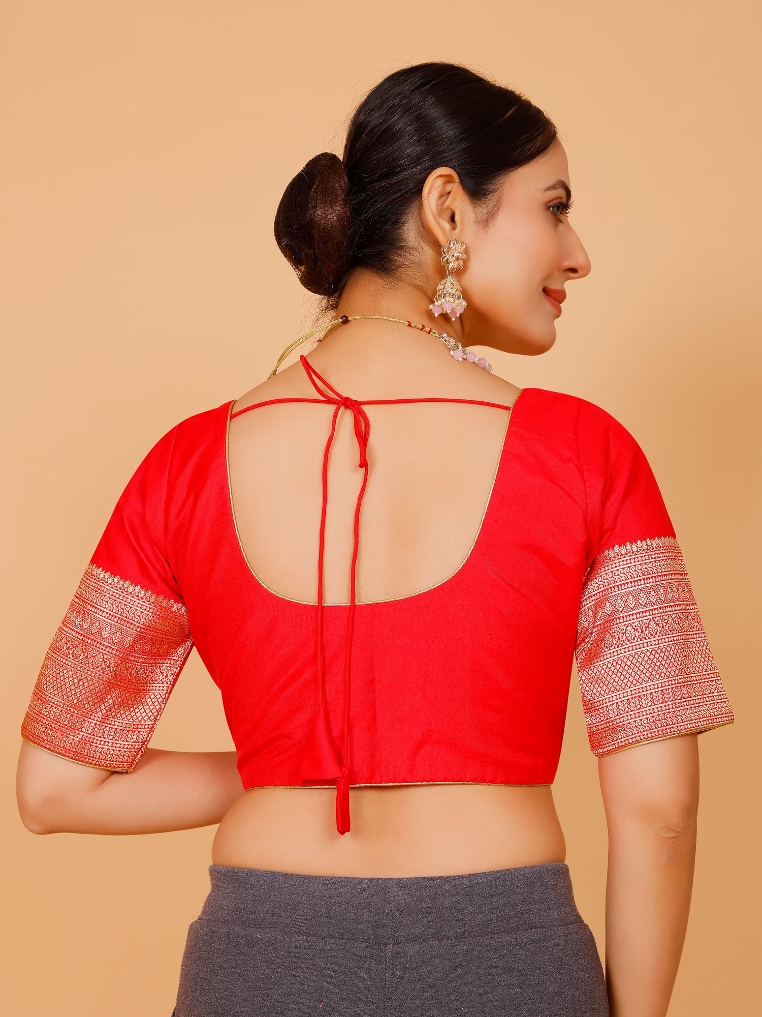 Silk Zari Work Blouse