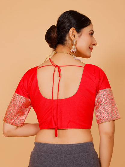 Silk Zari Work Blouse