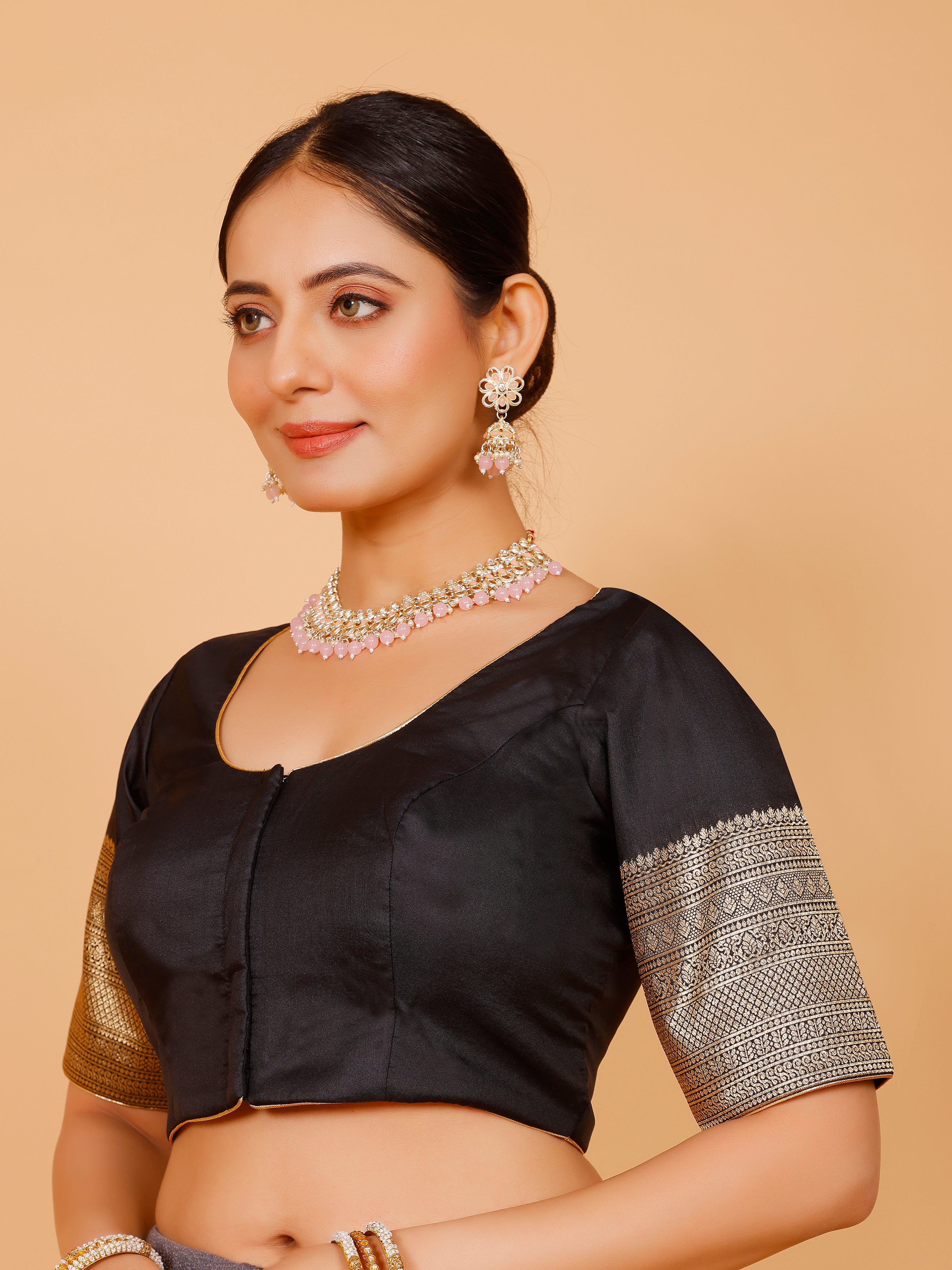 Silk Zari Work Blouse