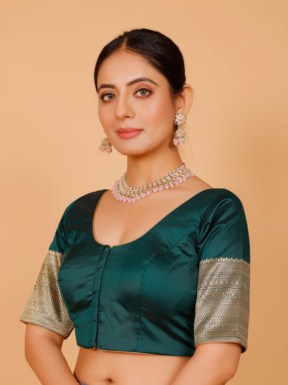 Silk Zari Work Blouse