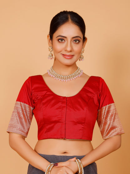 Silk Zari Work Blouse