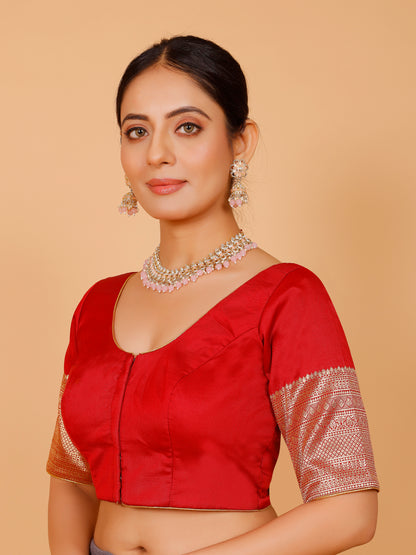 Silk Zari Work Blouse