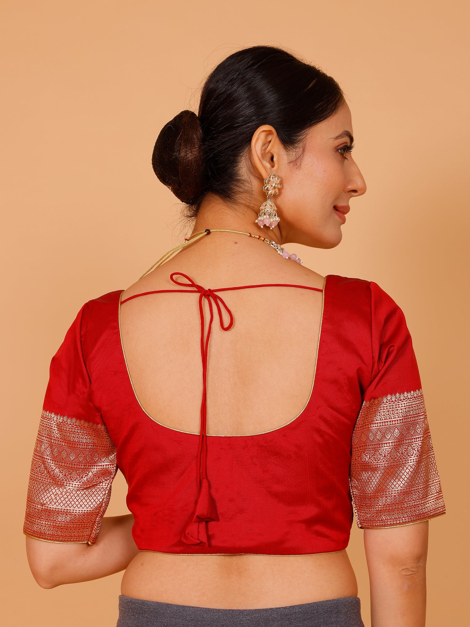 Silk Zari Work Blouse