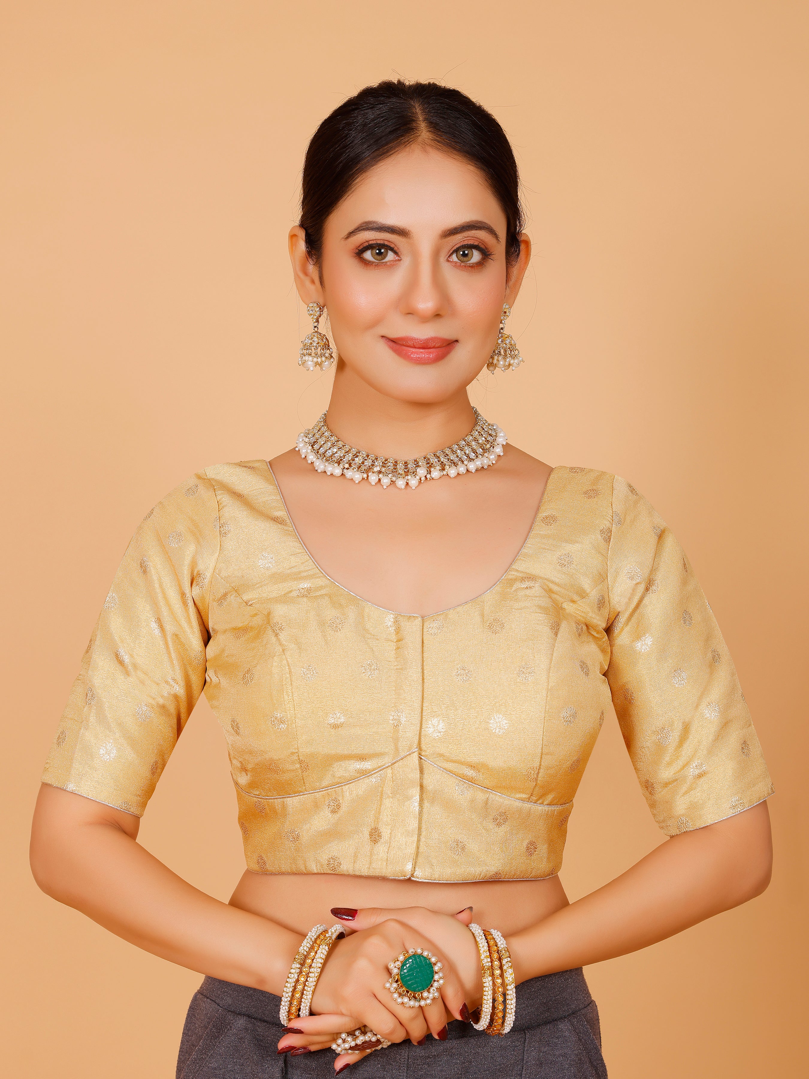 Silk Zari Work Blouse