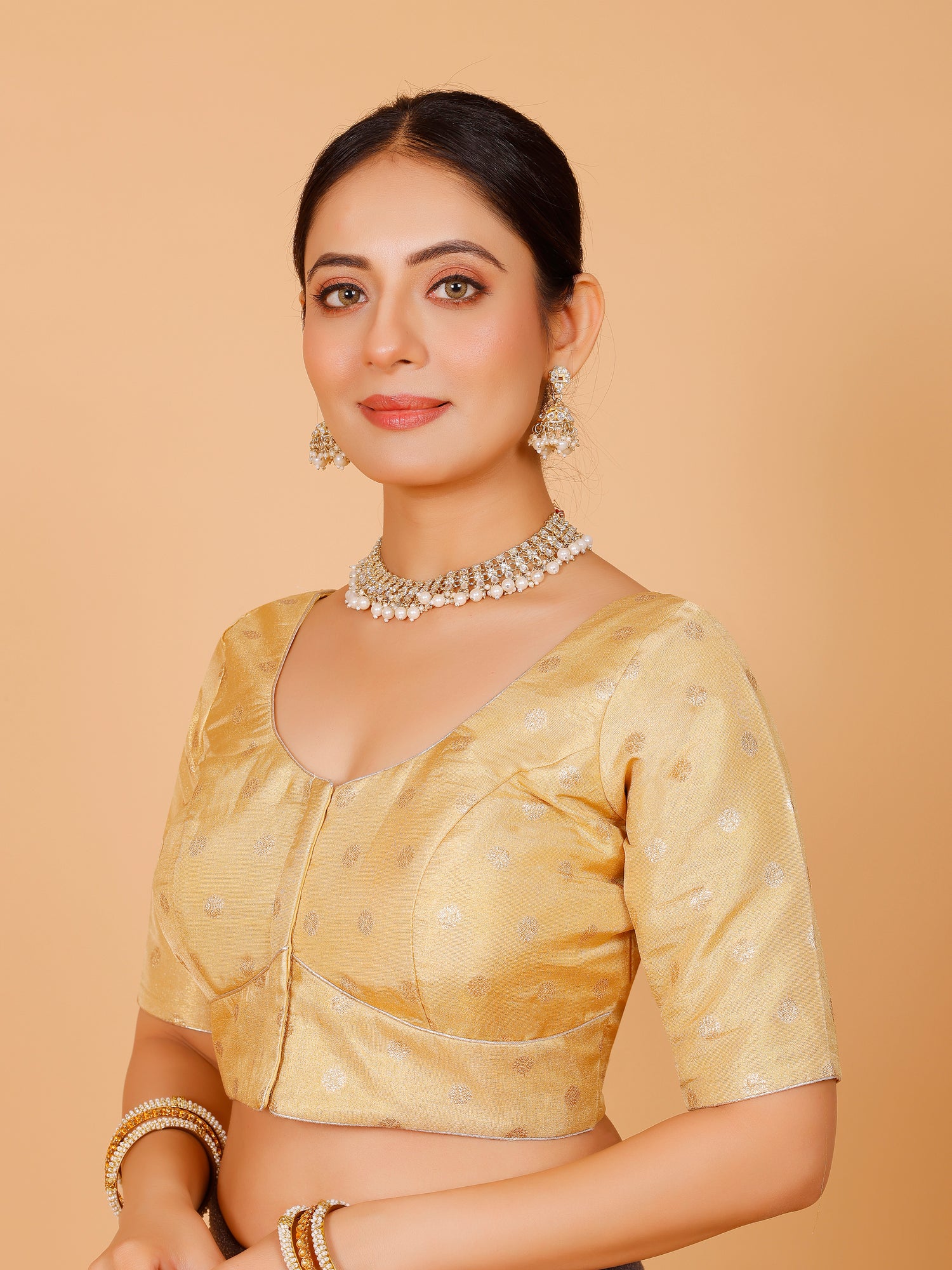 Silk Zari Work Blouse