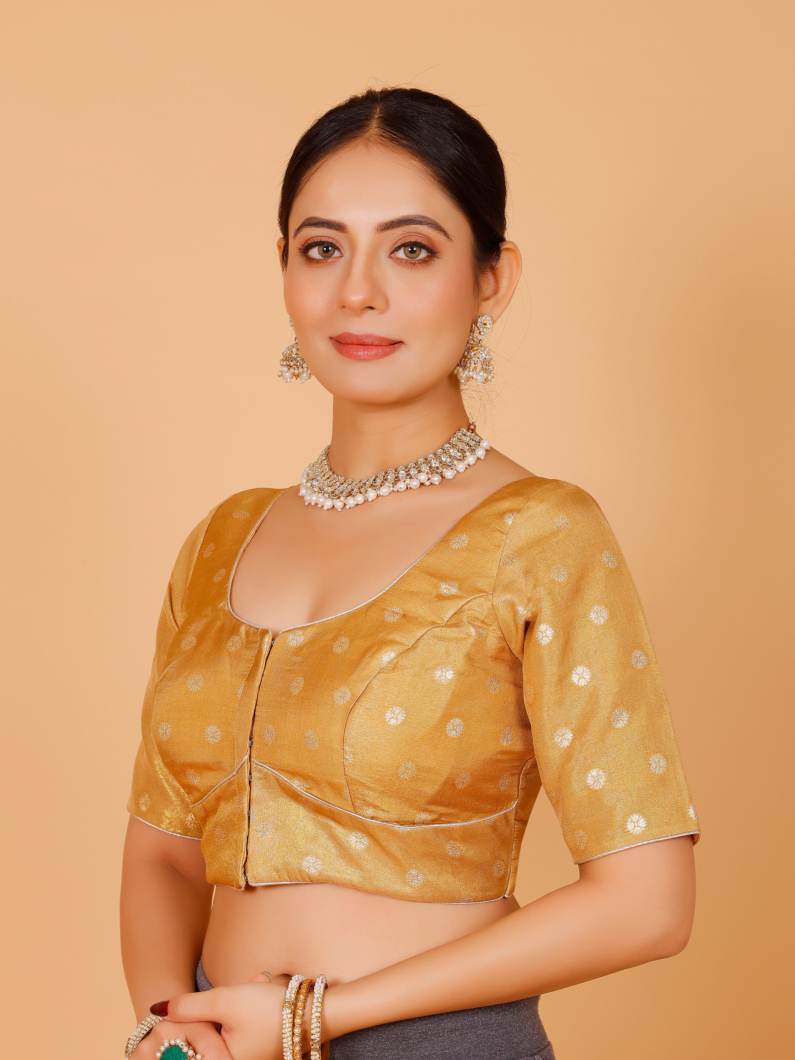 Silk Zari Work Blouse