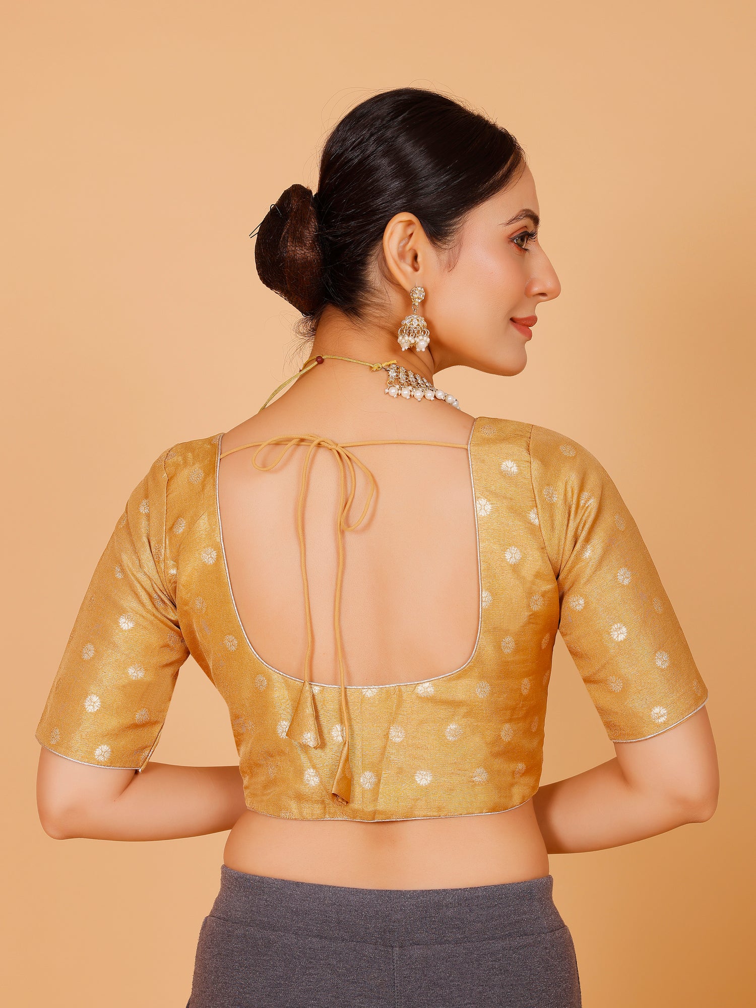 Silk Zari Work Blouse