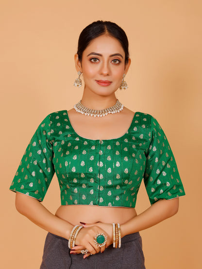 Ladies Silk Zari Work Blouse