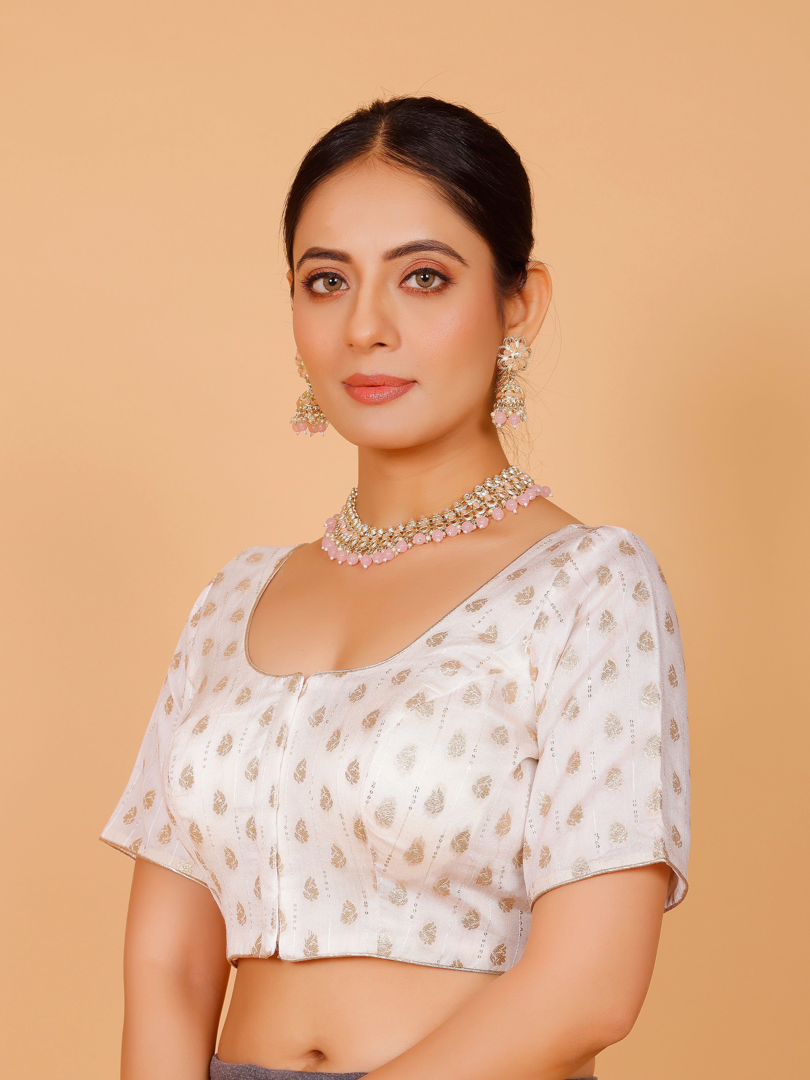 Ladies Silk Zari Work Blouse