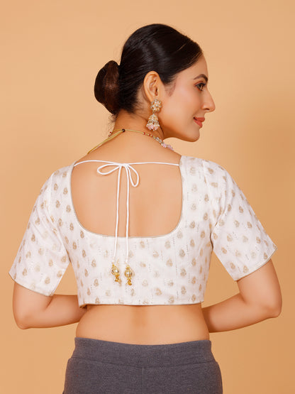Ladies Silk Zari Work Blouse