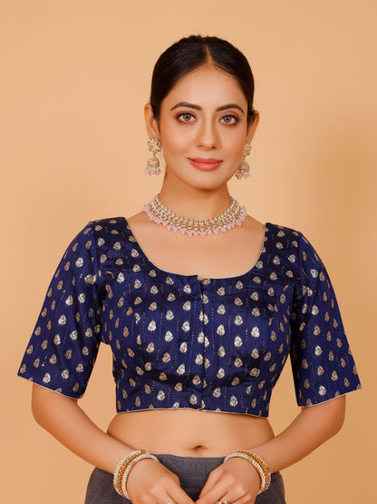 Ladies Silk Zari Work Blouse