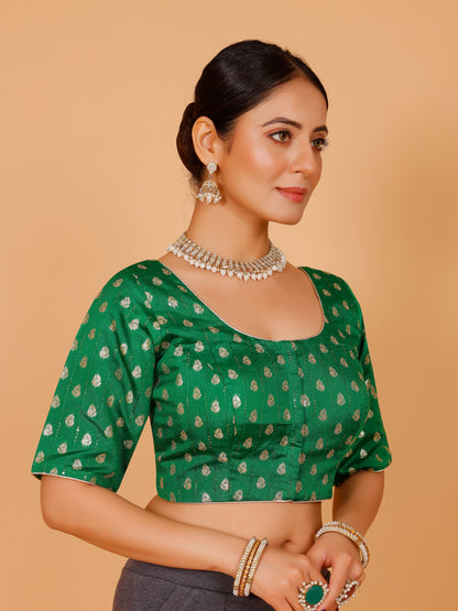 Ladies Silk Zari Work Blouse
