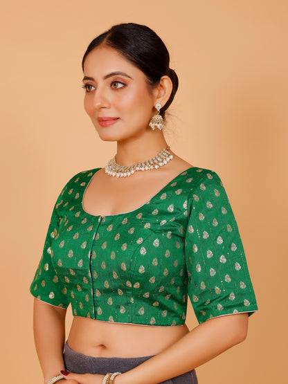 Ladies Silk Zari Work Blouse