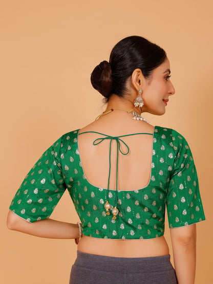 Ladies Silk Zari Work Blouse