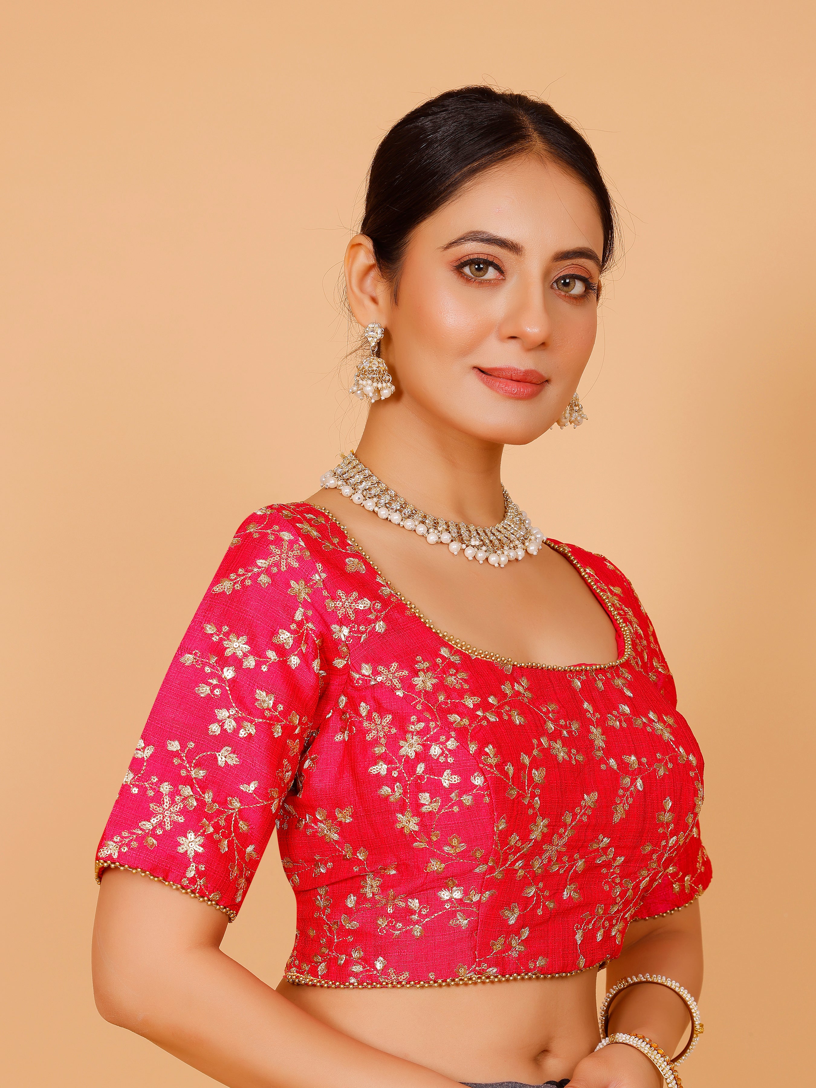 Silk Zari Work Blouse