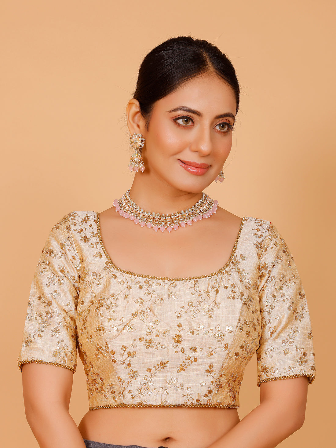 Silk Zari Work Blouse