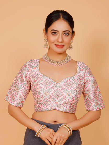 Silk Zari Work Blouse