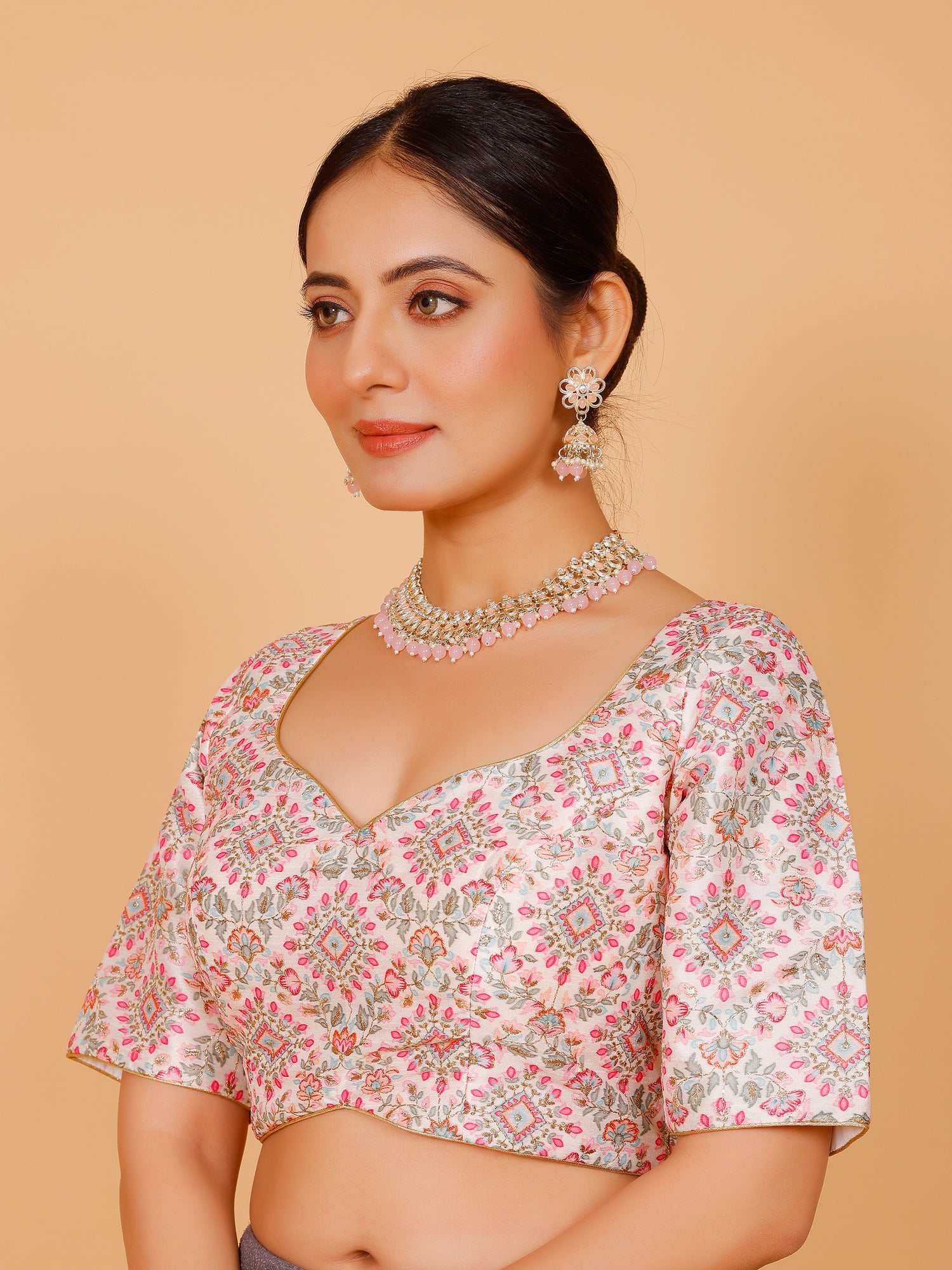 Silk Zari Work Blouse