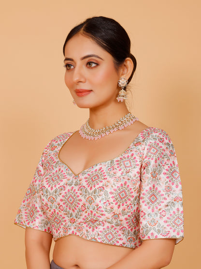 Silk Zari Work Blouse