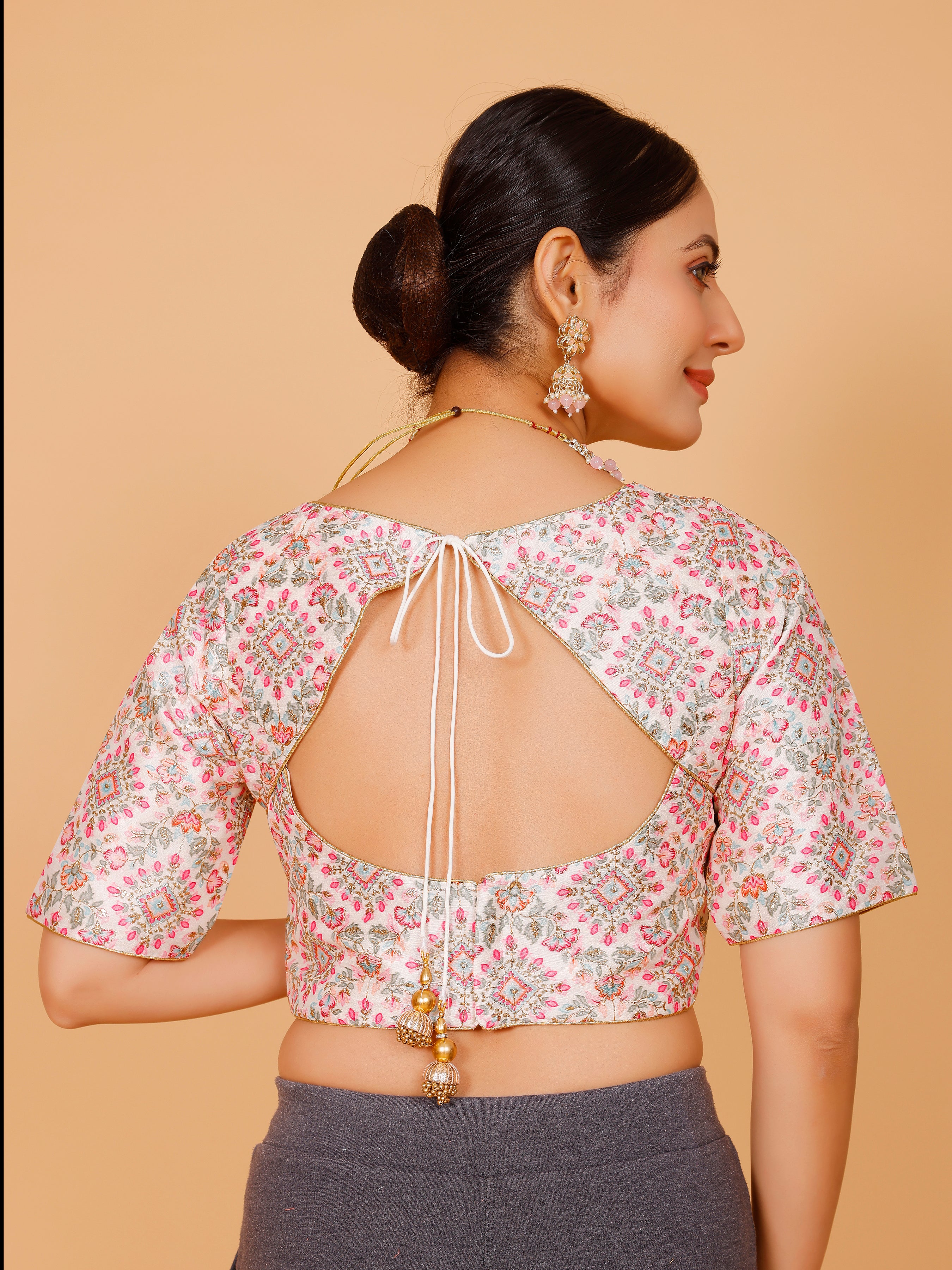 Silk Zari Work Blouse