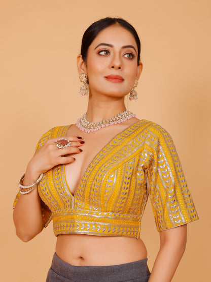 Ladies Silk Zari Work Blouse