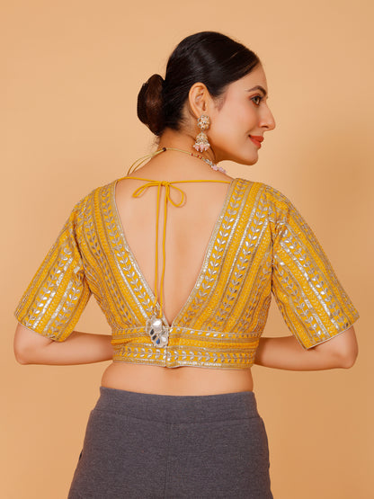 Ladies Silk Zari Work Blouse