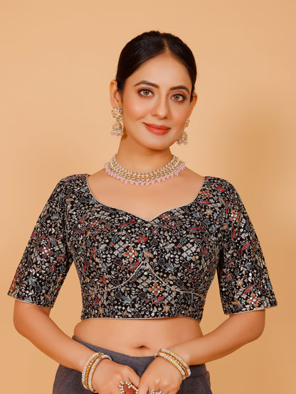 Ladies Georgette Zari Work Blouse